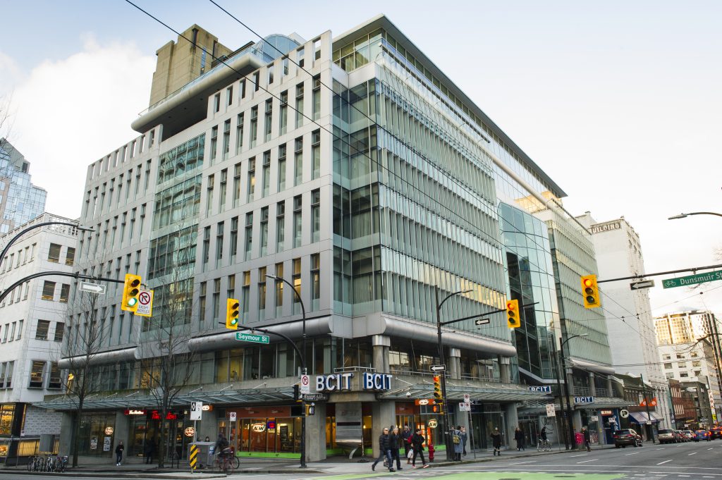 BCIT from 570 Dunsmuir_street level