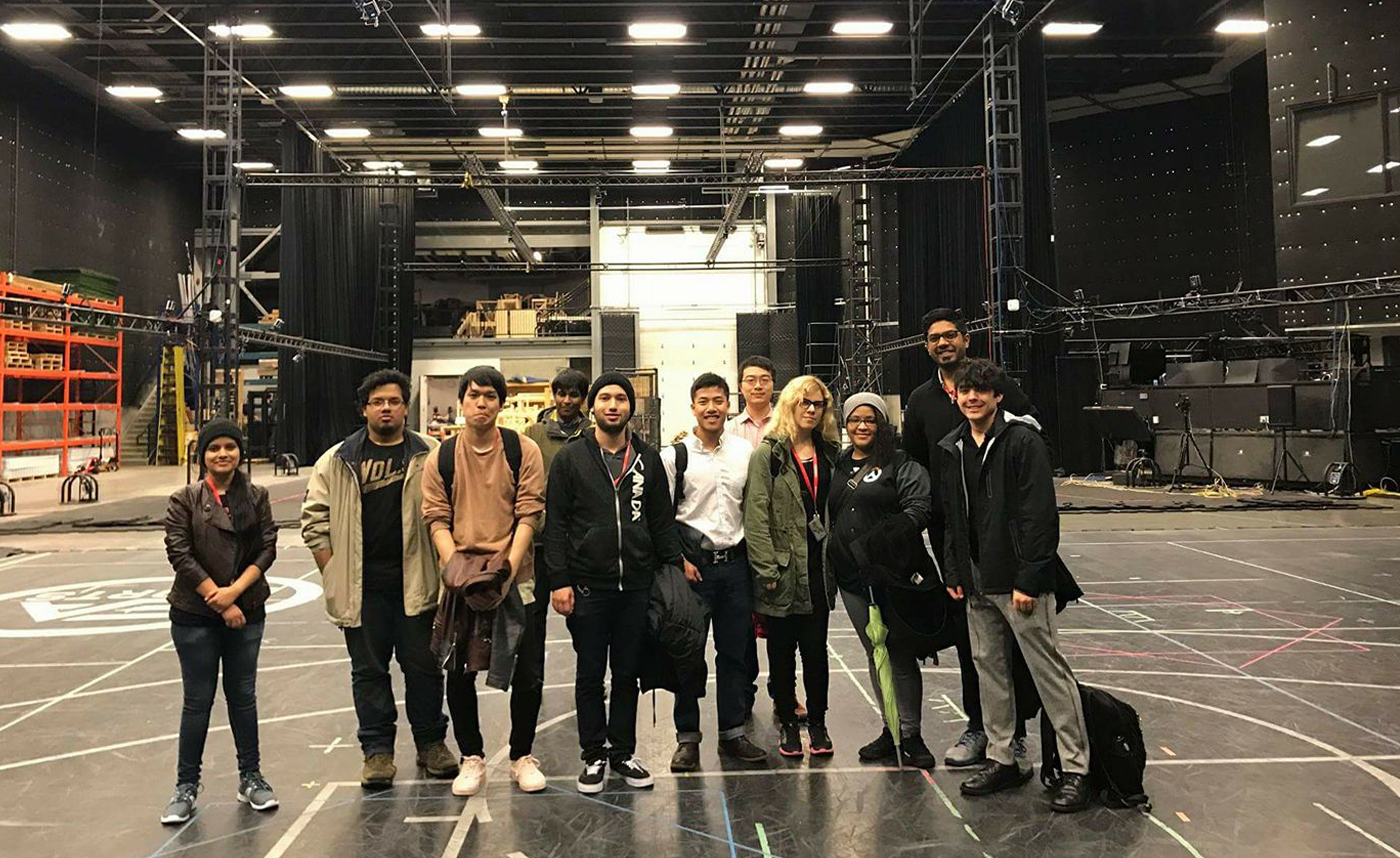 Game Art Students Visit EA s Motion Capture Lab Vancouver