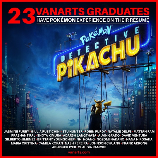 Detective Pikachu grad success vanarts