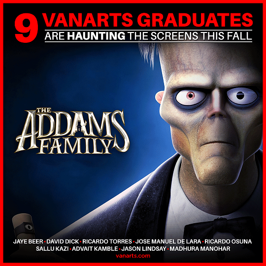Addams Family Animation credits