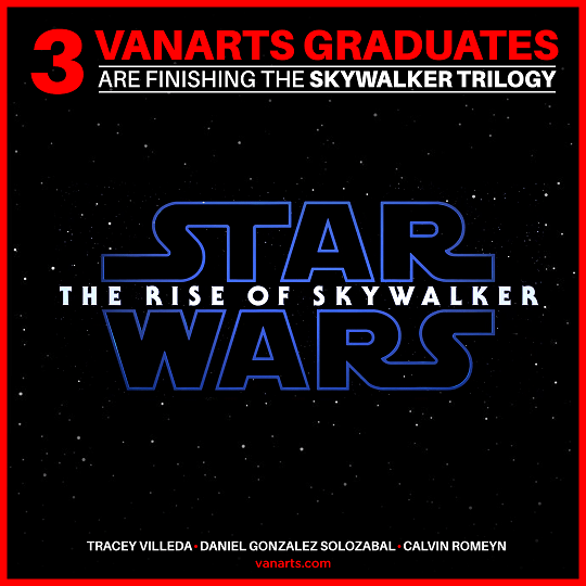 Rise of Skywalker VFX program grads