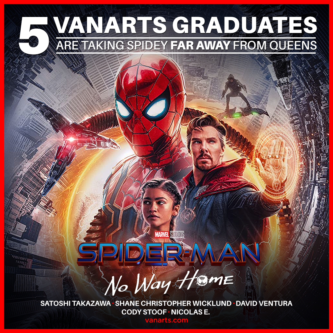 Spider-Man VFX by VanArts grads