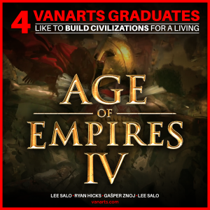 Video game students from VanArts helped create Age of Empires IV